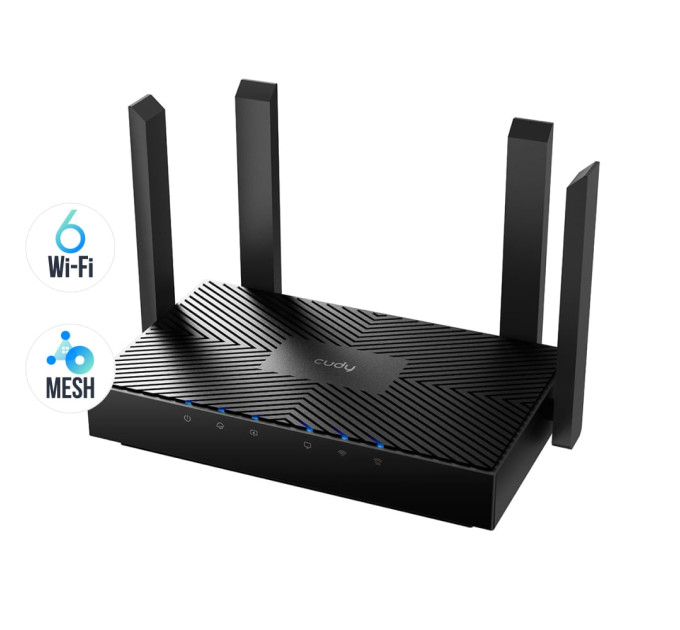 WiFi 6 Mesh-маршрутизатор Cudy WR3000 двухдиапазонный гигабитный AX3000