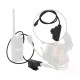 Кнопка PTT для радиостанций Motorola DP4400, DP4800 + пальцевая кнопка для наушников Earmor/Sordin/Peltor