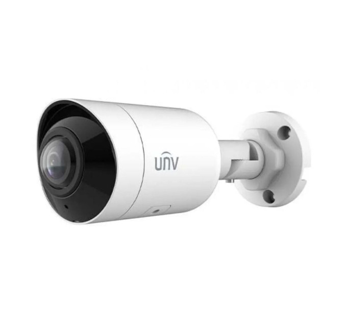 IP-відеокамера 5Mp Uniview IPC2105SB-ADF16KM-I0 White f=1.68mm з мікрофоном
