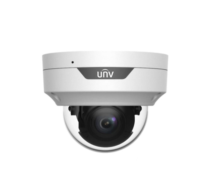 IP-відеокамера 4Mp Uniview IPC3534LB-ADZK-G White f=2.8-12mm з мікрофоном