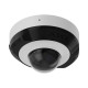 IP-відеокамера 5Mp Ajax DomeCam Mini (5 Mp/4 mm) (8EU) ASP White f=4mm з мікрофоном