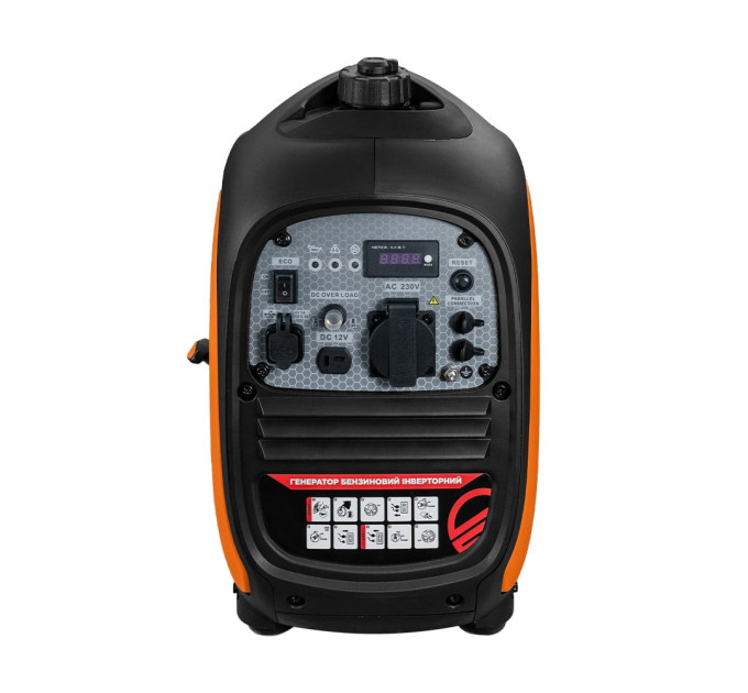 Генератор инверторный бензиновый 2.2 кВт Kraft KRF-2400GI
