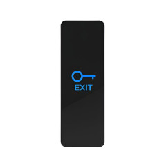 Кнопка виходу сенсорна накладна Trinix ART-903 Black Кнопка виходу сенсорна накладна Trinix ART-903 Black