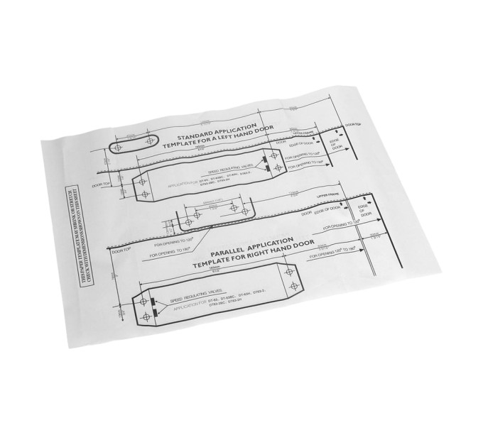 Дверний доводчик Dortec DT-63 Graphite 45-65 кг
