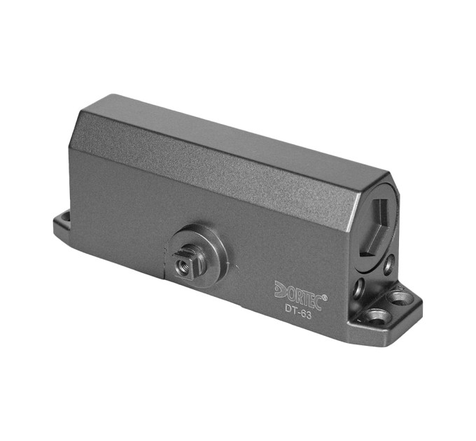 Дверний доводчик Dortec DT-63 Graphite 45-65 кг