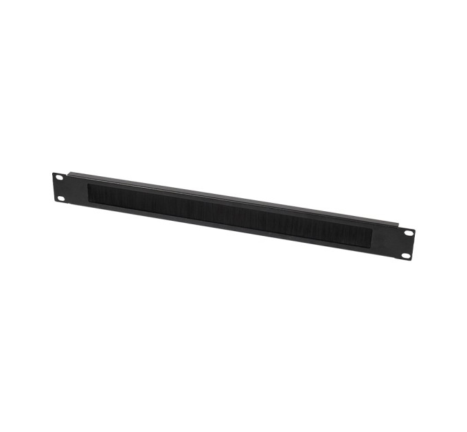 Кабельный организатор NVC-1U/CM Black со щеткой для коммутационного шкафа 19" Кабельный организатор NVC-1U/CM Black со щеткой для коммутационного шкафа 19"