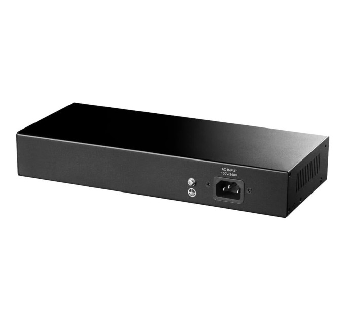 PoE-комутатор 11-портовий керований L2 Cudy GS2008PS2 гігабітний з 8 портами PoE, 120W