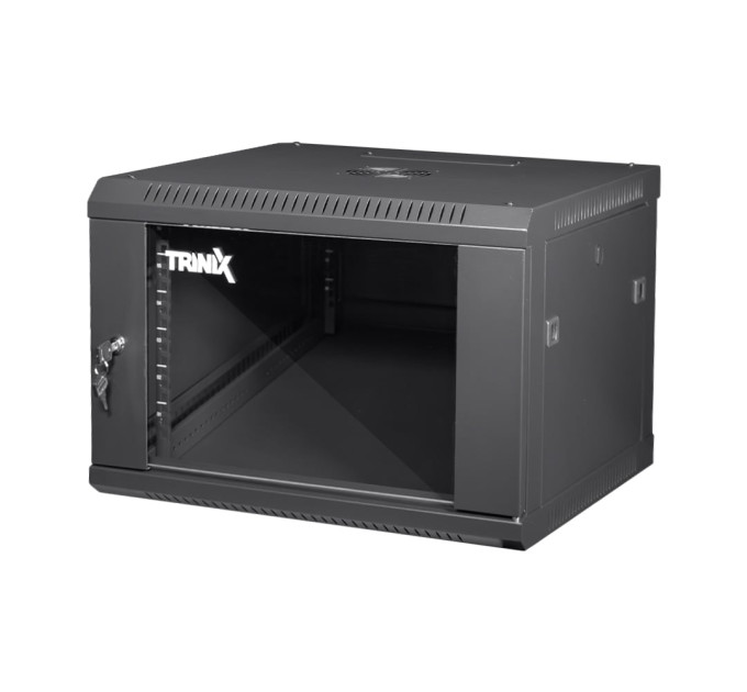 Коммутационный шкаф Trinix TRX-6U/600x600x370 Black Коммутационный шкаф Trinix TRX-6U/600x600x370 Black