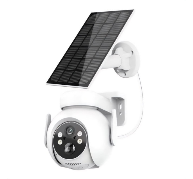 IP PTZ-відеокамера автономна з 4G та сонячною панеллю 3Mp Light Vision VLC-9230IG(Solar) f=4mm, на акумуляторних батареях
