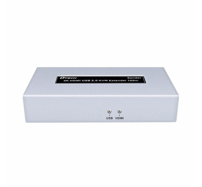 Подовжувач 4K HDMI і USB 2.0 KVM 100m Dtech DT-7051