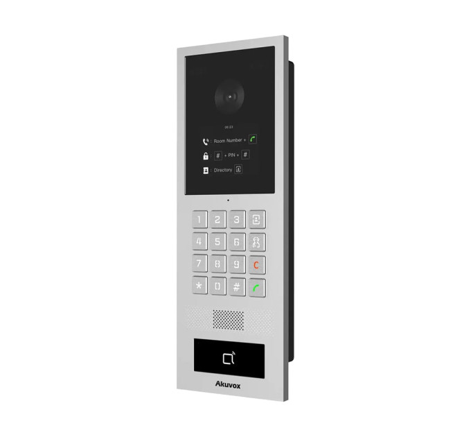 IP-відеопанель багатоабонентська 2Mp Akuvox S532 з екраном 2.8", зчитувачем EM-Marine / Mifare / NFC / BLE