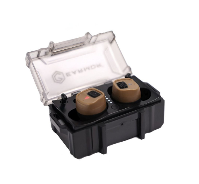 Активные защитные наушники (беруши) Earmor M20T (CB) Coyote Brown с Bluetooth