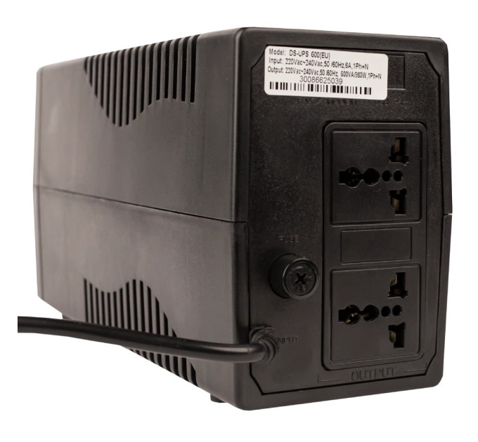Источник бесперебойного питания 600VA/360W Hikvision DS-UPS600/EU
