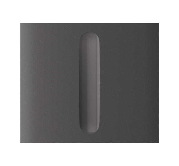 Кнопка Ajax CenterButton (Dimmer) vertical grey/сіра для LightSwitch Dimmer Jeweller