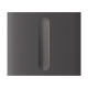 Кнопка Ajax CenterButton (Dimmer) vertical grey/сіра для LightSwitch Dimmer Jeweller