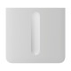 Кнопка Ajax SideButton (Dimmer) vertical white/белая для LightSwitch Dimmer Jeweller