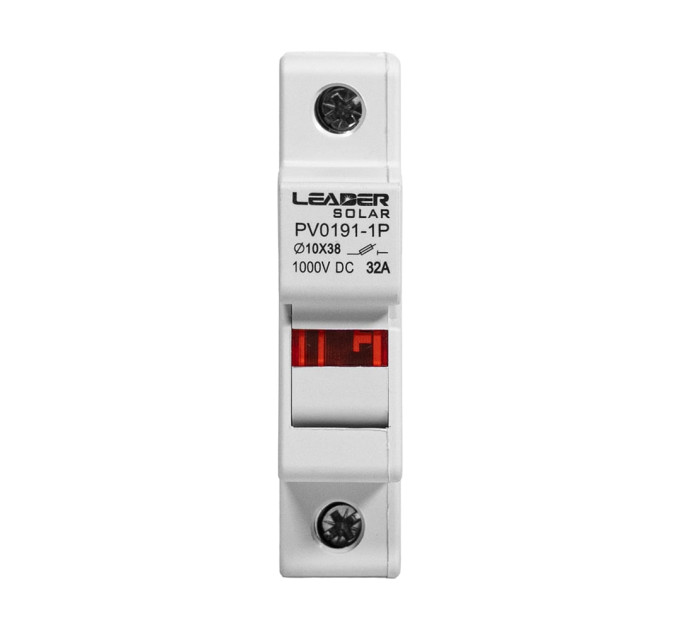 Разъединитель предохранителей 32A Leader PV0191-1P DC 1000V