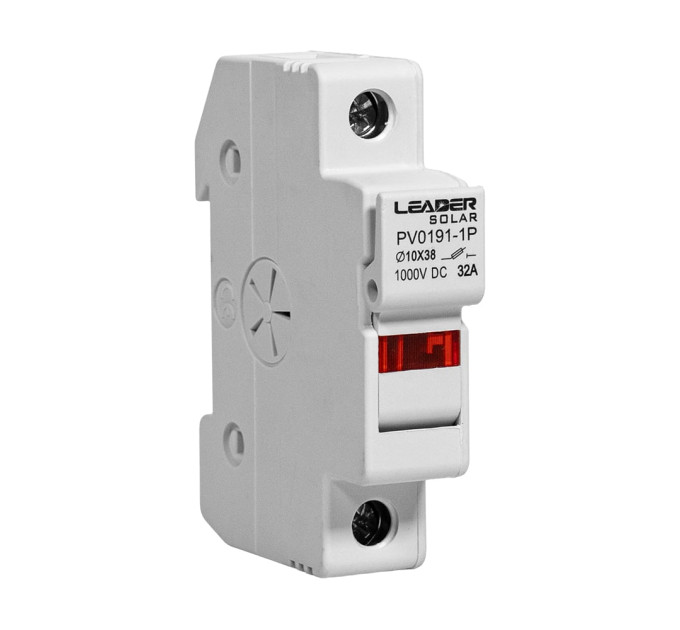 Разъединитель предохранителей 32A Leader PV0191-1P DC 1000V