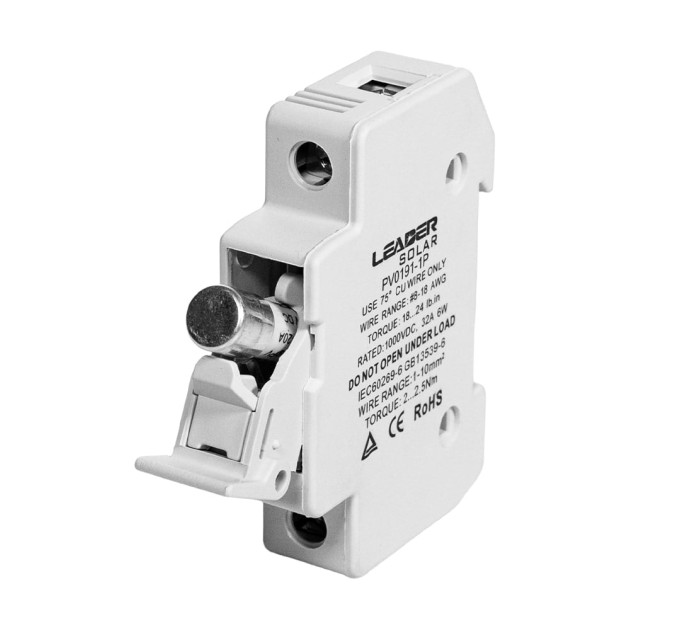 Разъединитель предохранителей 32A Leader PV0191-1P DC 1000V