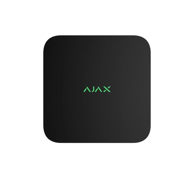 IP-відеореєстратор 8-канальний 8Mp Ajax NVR DC (8ch) Black