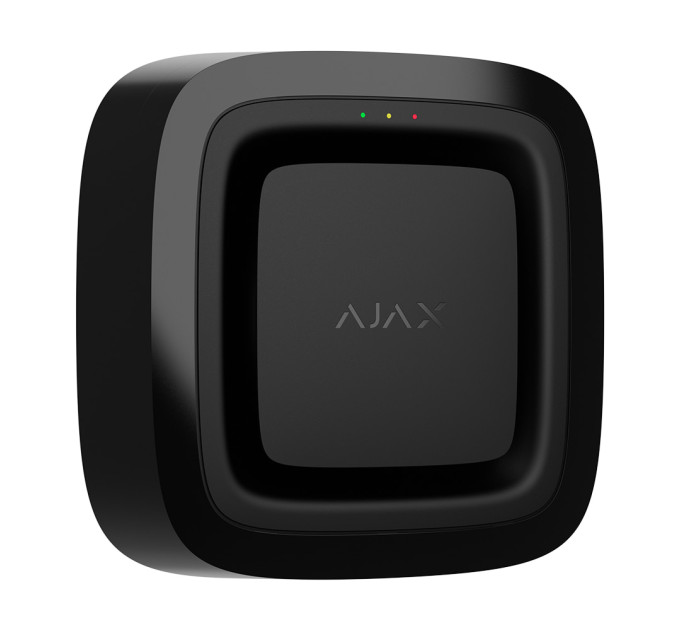 Бездротовий адресний пожежний оповіщувач звуковий Ajax EN54 FireProtect (Sounder) Jeweller Black