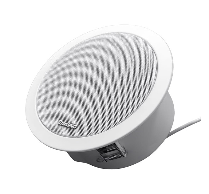 Потолочный SIP-IP громкоговоритель Tonmind SIP-S01 15W, PoE, ONVIF
