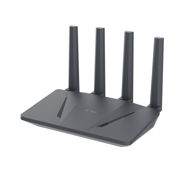 WiFi 6 маршрутизатор GL.iNet Flint (GL-AX1800-EU) гигабитный двухдиапазонный WiFi 6 маршрутизатор GL.iNet Flint (GL-AX1800-EU) гигабитный двухдиапазонный