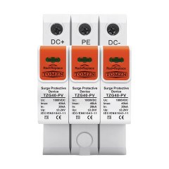 Ограничитель напряжения TOMZN TZG40-PV 3P 1000V DC под DIN-рейку Ограничитель напряжения TOMZN TZG40-PV 3P 1000V DC под DIN-рейку