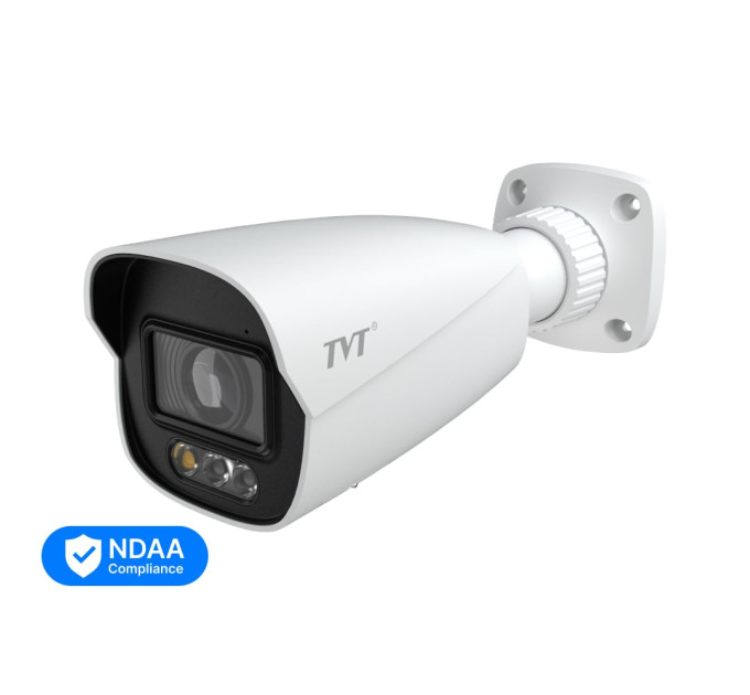 IP-видеокамера 6Mp TVT TD-9462S4-PA(D/PE/AW3) White f=2.8mm, ИК+LED-подсветка, с микрофоном IP-видеокамера 6Mp TVT TD-9462S4-PA(D/PE/AW3) White f=2.8mm, ИК+LED-подсветка, с микрофоном