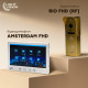 Комплект видеодомофона Light Vision: домофон 7" AMSTERDAM FHD White и видеопанель RIO FHD Gold