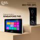 Комплект видеодомофона Light Vision: домофон 10" SINGAPORE (AI) FHD Black и видеопанель RIO FHD Black