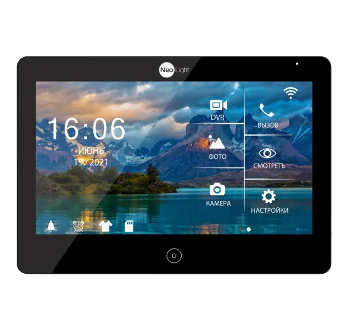 NeoLight MEZZO HD WF Black Видеодомофон