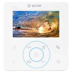 BCOM BD-480 White Відеодомофон