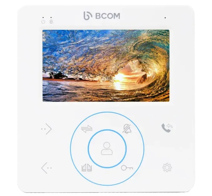 BCOM BD-480 White Видеодомофон