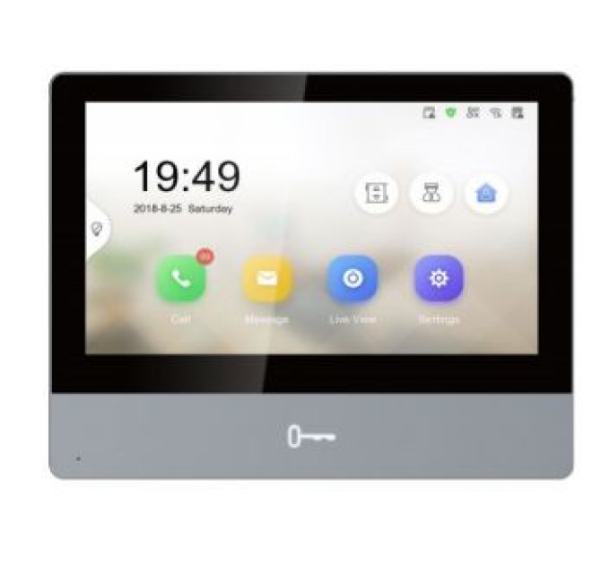DS-KH8350-TE1 7" IP видеодомофон