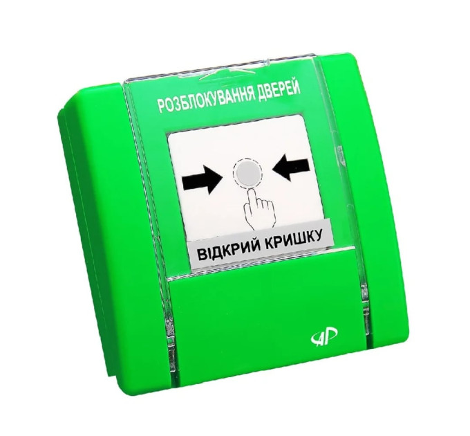Пристрій ручного керування Артон РУПД-12 НР «Розблокування дверей» зелений