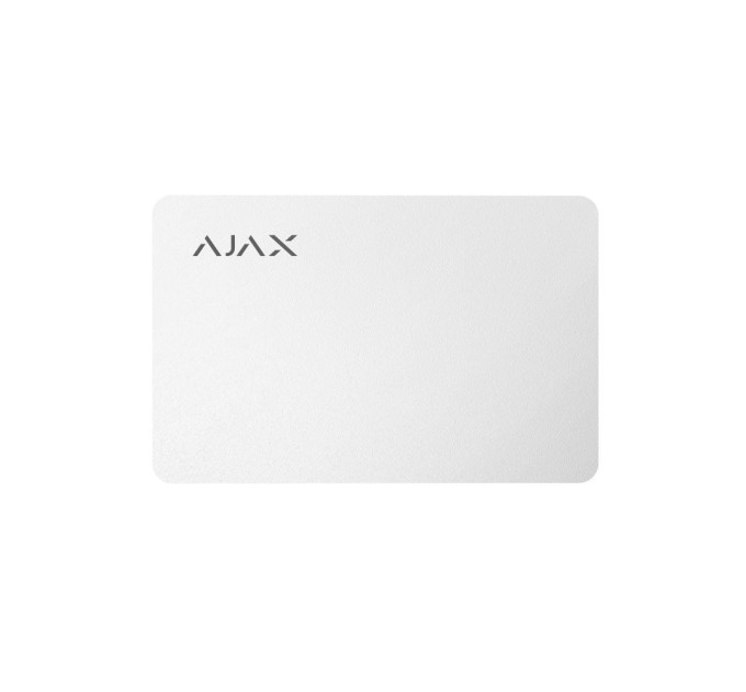 Картка керування Ajax Pass (3pcs) біла