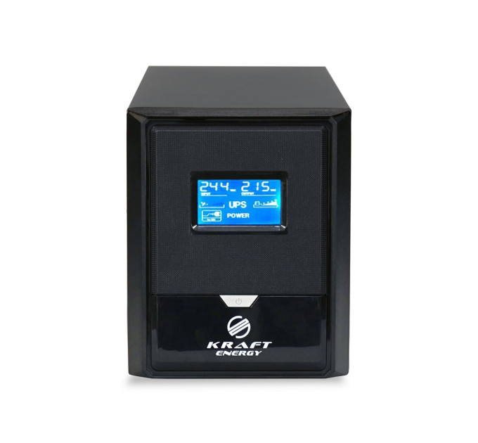Источник бесперебойного питания Kraft KRF-B1000VA/600W(LCD)24V UPS под внешний аккумулятор Источник бесперебойного питания Kraft KRF-B1000VA/600W(LCD)24V UPS под внешний аккумулятор