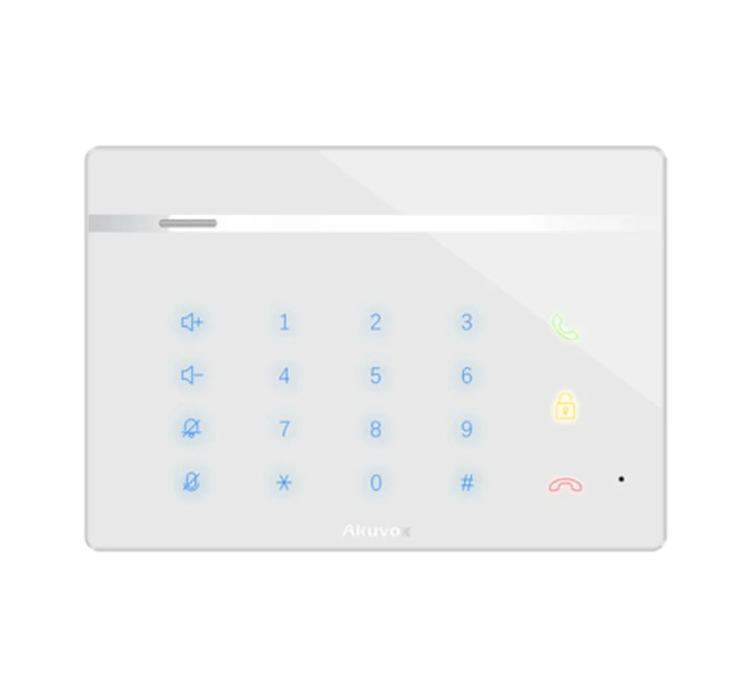 Аудіодомофон C312S - SIP WHITE Akuvox