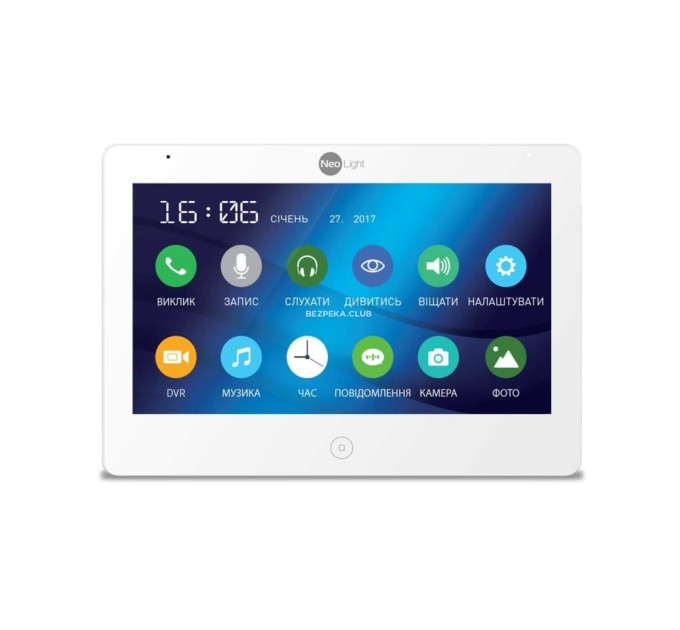 Відеодомофон MEZZO HD WHITE Neolight