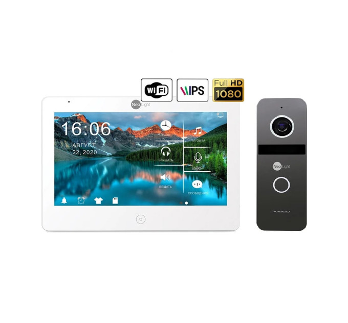 Комплект MEZZO HD WF/Solo FHD GRAPHITE Neolight
