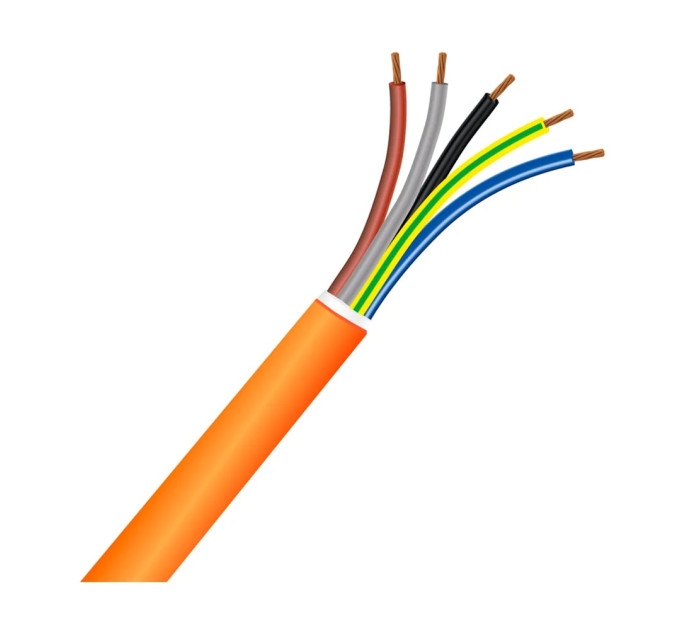 Кабель силовий вогнестійкий TCF (N)HXH FE180/E30 5x50 0.66/1 kV