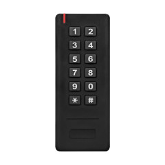 Клавіатура бездротова зі зчитувачем EM-Marine Trinix TRK-2201WR Black Клавіатура бездротова зі зчитувачем EM-Marine Trinix TRK-2201WR Black