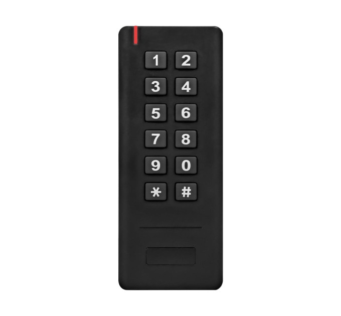 Клавіатура бездротова зі зчитувачем EM-Marine Trinix TRK-2201WR Black Клавіатура бездротова зі зчитувачем EM-Marine Trinix TRK-2201WR Black