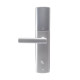 Замок биометрический автономный Trinix TRL-5111BTF Silver Right с Bluetooth, считывателем отпечатков пальцев и карт Mifare