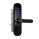 Замок биометрический автономный Trinix TRL-5103BTF Black Right с Bluetooth, считывателем отпечатков пальцев и карт Mifare