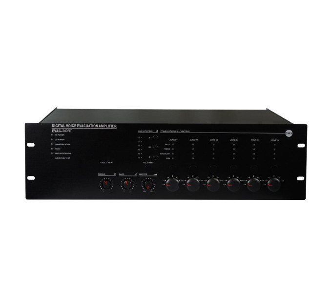 Розширювач зон CMX EVAC-240RT, 6 зон, 19"