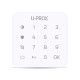 Беспроводная сенсорная клавиатура ITV U-Prox Keypad G1 White для управления одной охранной группой Беспроводная сенсорная клавиатура ITV U-Prox Keypad G1 White для управления одной охранной группой