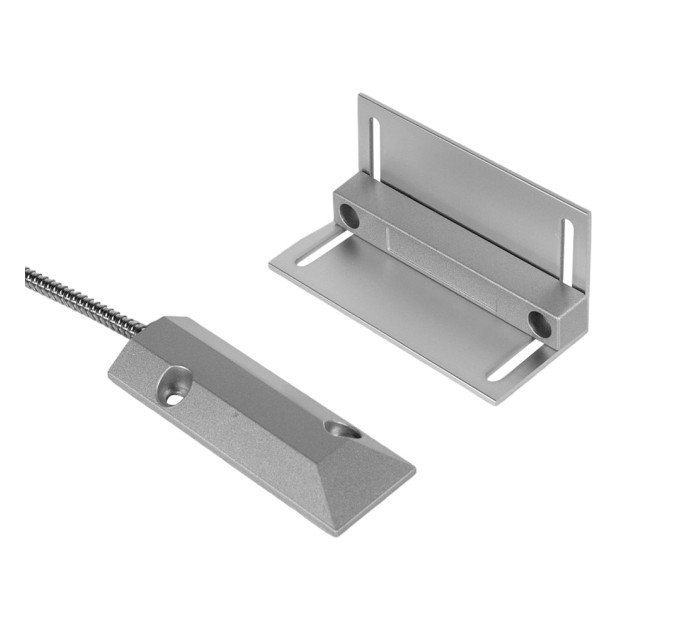 Датчик открывания магнитоконтактный Trinix СМК 42MK Silver на металлические поверхности Датчик открывания магнитоконтактный Trinix СМК 42MK Silver на металлические поверхности