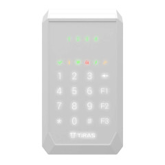 Клавіатура Tiras K-PAD4 White на 4 індикатори зон